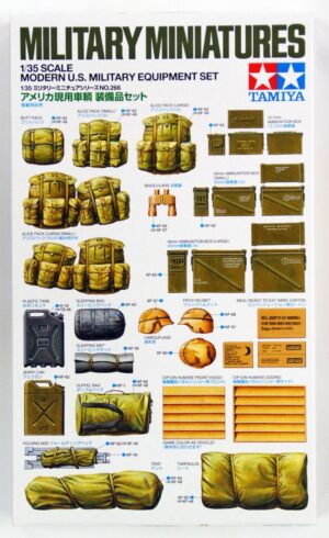 Tamiya US Modern Infantry Equipment 1/35 35266
