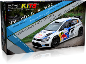 Belkits VW Polo R Wrc Red Bull 1:24 BEL005