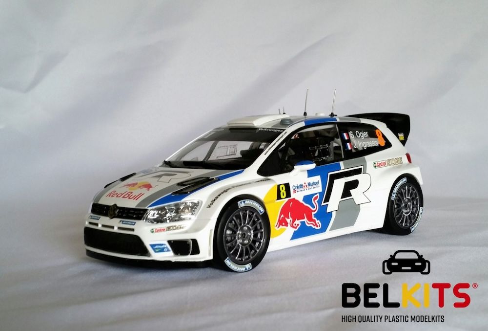 Belkits VW Polo R Wrc Red Bull 1:24 BEL005