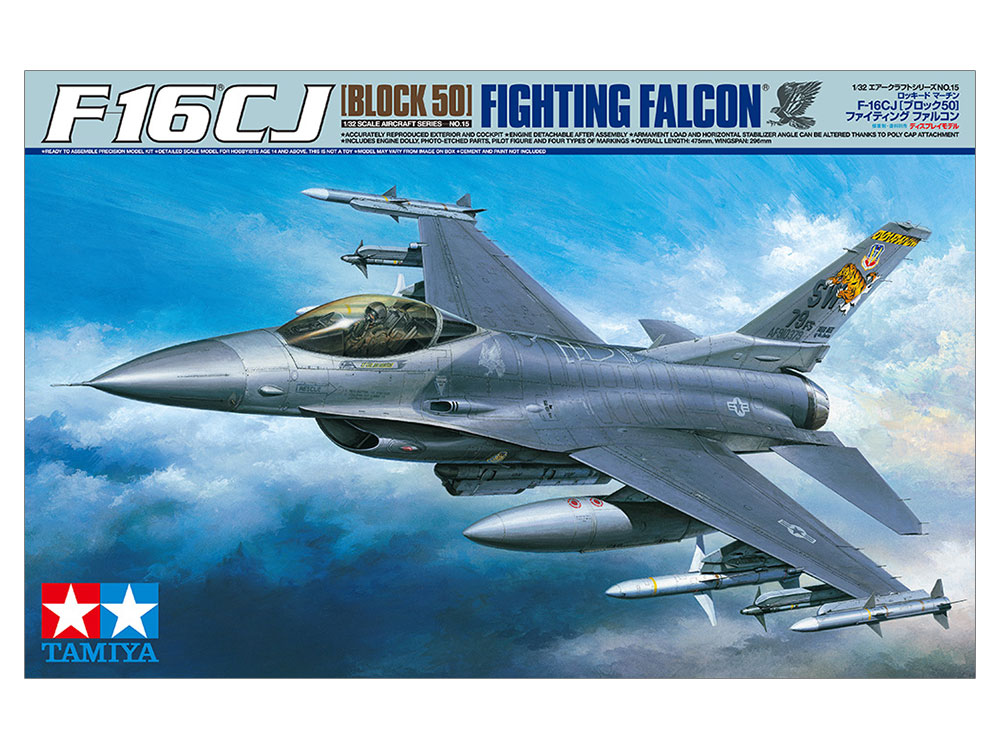 Tamiya Lockheed Martin F-16CJ BLOCK 50 Fighting Falcon 1/32 60315