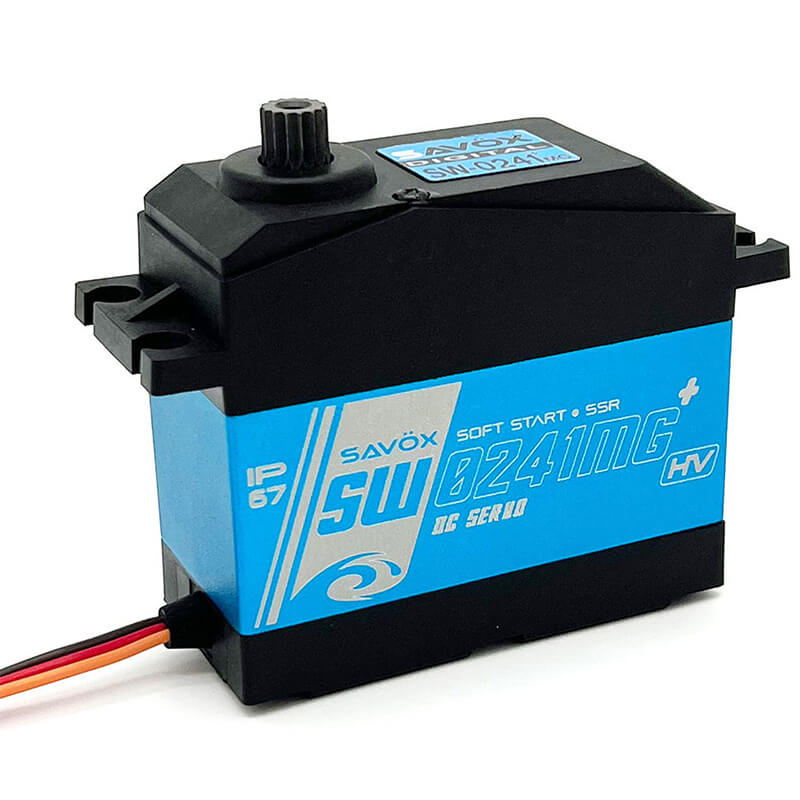 Savox SW0241MG+ Waterproof Jumbo High Voltage Digital Servo SAV-SW0241MG+
