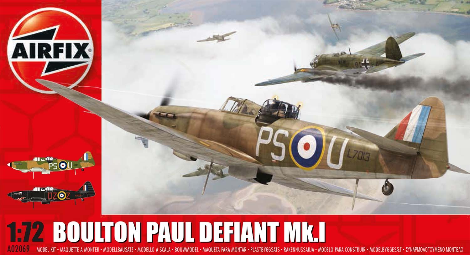 Airfix Boulton Paul Defiant Mk.1 1:72 A02069