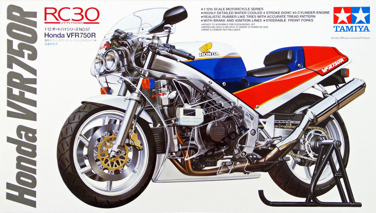 TAMIYA HONDA VFR750R 1/12 14057