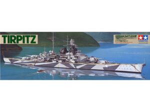 Tamiya Tirpitz with stand 1/350 78015