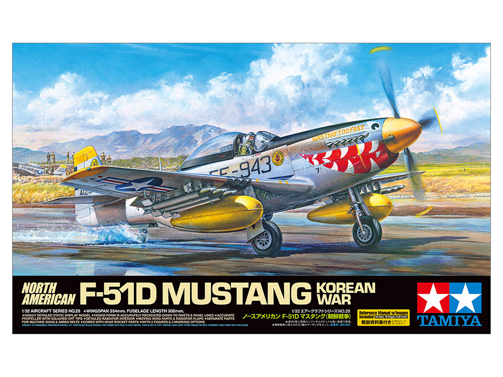Tamiya North American F-51D Mustang 1:32 60328