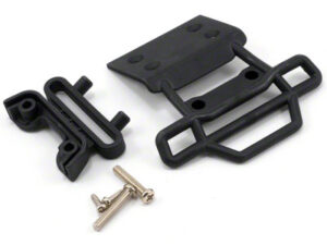 Traxxas Bumper Front w/Mount (Black) TRX3621