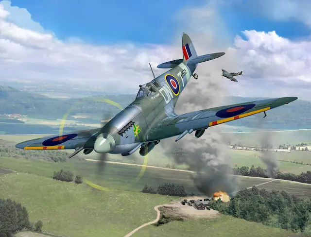Revell 1/32 Spitfire Mk. IXc Model Kit 03927 - Image 6