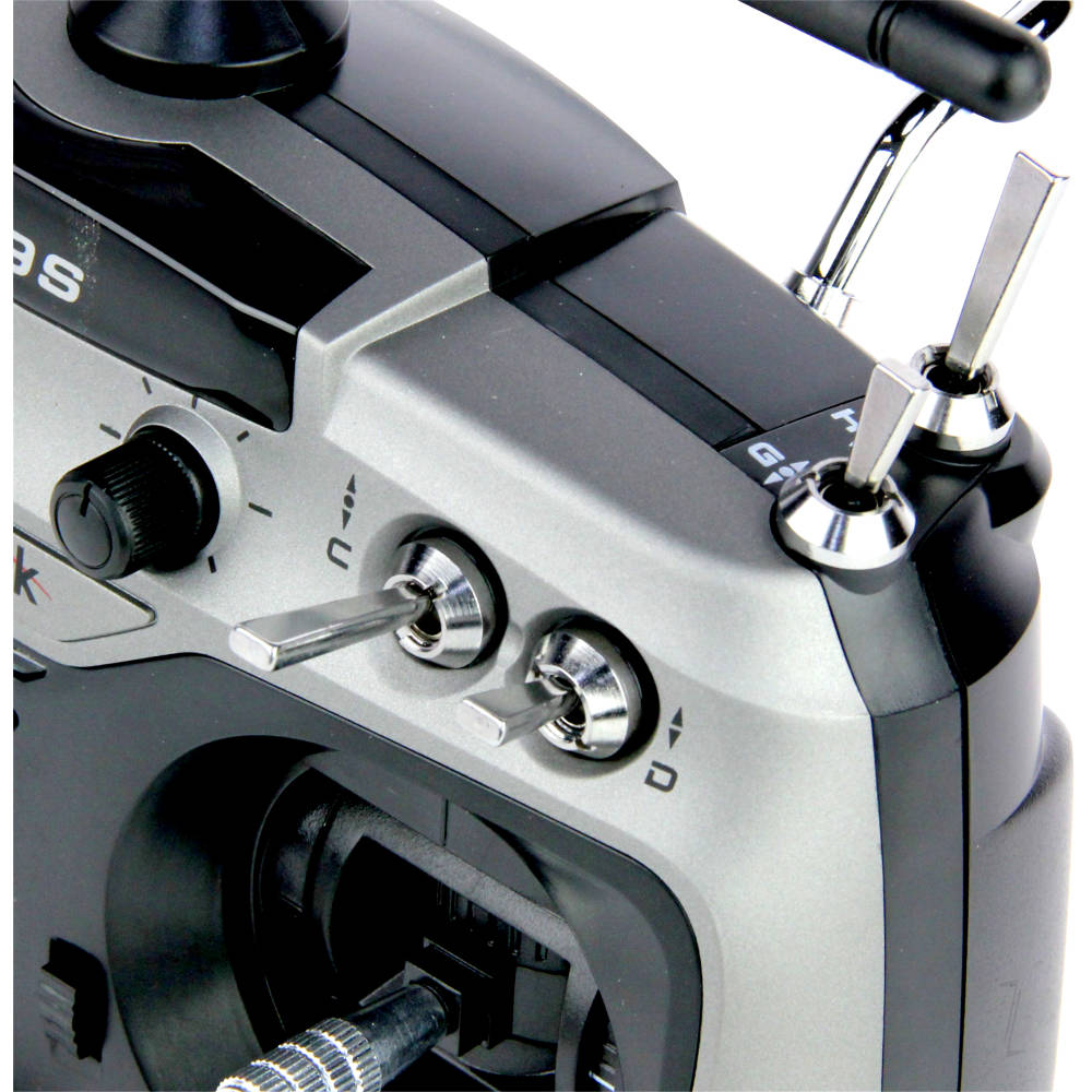 Radiolink AT9S 2.4GHz 10-Channel Transmitter with Receiver (Silver)