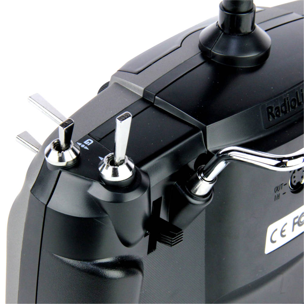 Radiolink AT9S 2.4GHz 10-Channel Transmitter with Receiver (Silver)