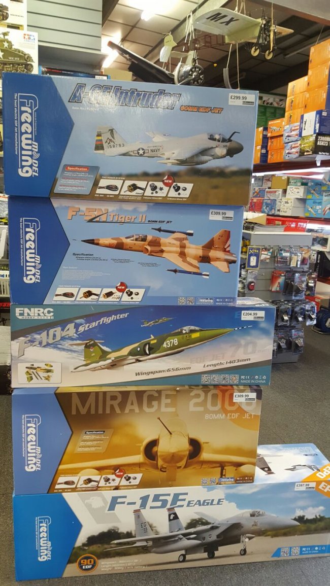 Freewing EDF Jets Delivery