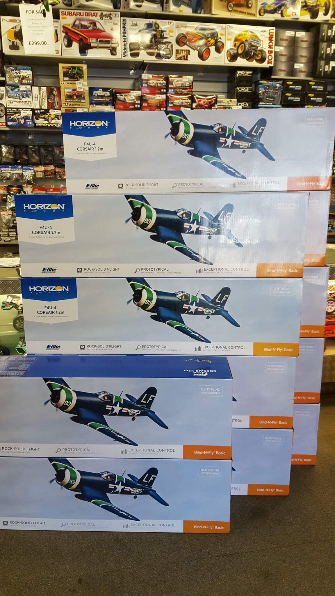 New E_Flite F4-U4 Corsair Arrived EFL8550