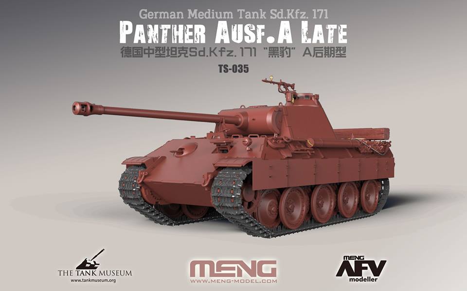 New from Meng Models. Panther Tank TS-035 1/35