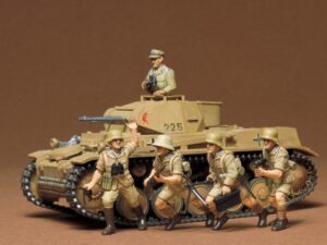 Tamiya Panzerkampfwagen II with crew of 5 1/35 35009