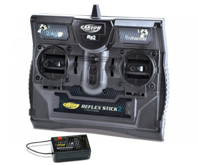 CARSON REFLEX II STICK 6 CHANNEL 2.4GHZ RADIO SET C501006