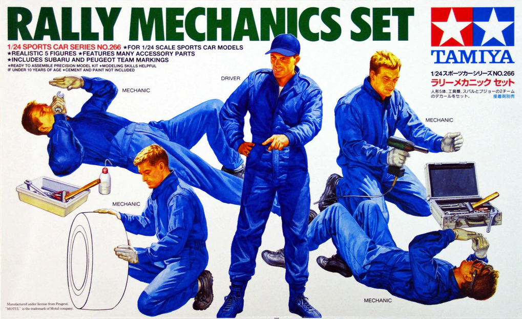 Tamiya Rally Mechanics Set 1/24 24266