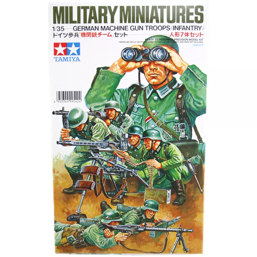 Tamiya German Machine Gun Troops 1/35 35038