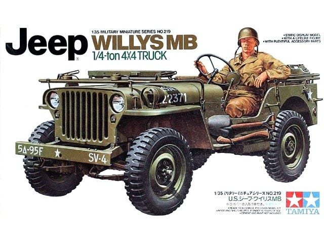 Tamiya JEEP WILLYS MB 1/4-TON TRUCK 1/35 35219