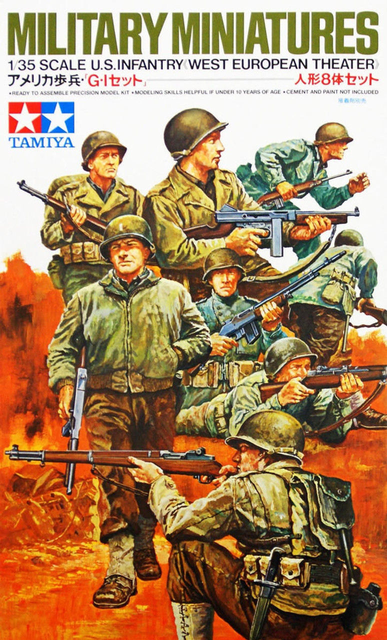 TAMIYA US ARMY INFANTRY EUROPEAN THEATRE 1/35 35048