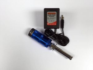 Fusion Aluminium Glowstart Meter 2400mAH 1.2V NiMH UK Charger