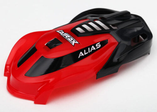 Traxxas LaTrax Canopy, Alias, Red  screw