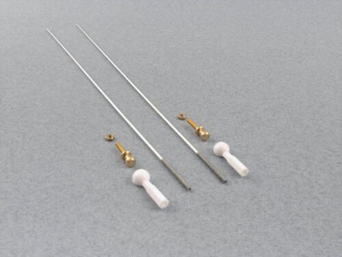 White Ball Joint M2 with 200mm M2 Pushrods (pk2)
