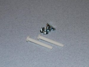 Radioactive Wingbolt with T nut M5, 40mm (pk2)