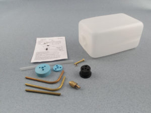 Radioactive Fuel Tank - 450ml 16oz - Lt Blue