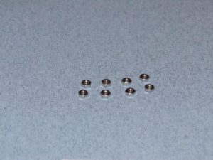 Radioactive SS Nuts M2.5 Pk8