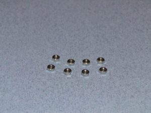 Radioactive SS Nuts M3 Pk8