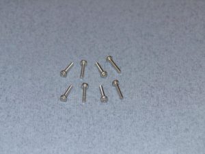 Radioactive SS Pozi Pan Head screw M2 12mm Pk8