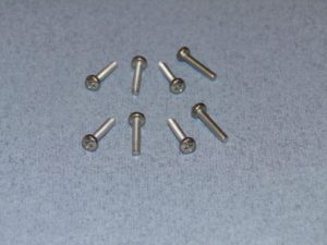 Radioactive SS Pozi Pan Head screw M3 16mm Pk8