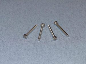 Radioactive SS Pozi Pan Head screw M3 30mm Pk6