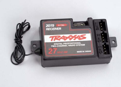 Traxxas rx 2 ch 27Mhz without BEC use with electro