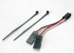 Traxxas Servo connector, Y adapter (for dual-servo steering)