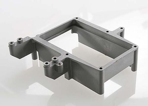 Traxxas Fuel tank box (holder)  throttle servo mount (grey)