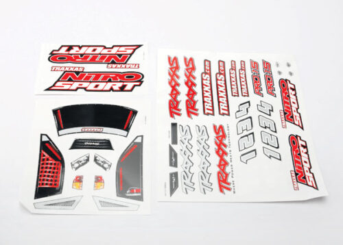 Traxxas Decal sheets, Nitro Sport