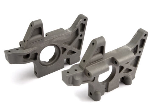 Traxxas Bulkheads (l & r) (front) (grey)