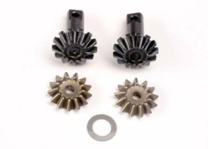 Traxxas Diff gear set 13-T output gear shafts 2 13-T spider gear