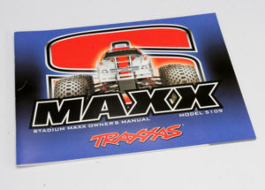 Traxxas Owners Manual, S-Maxx