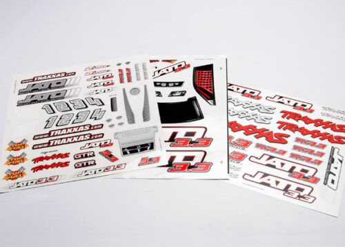 Traxxas Decal sheet, Jato 3.3