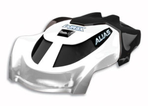 Traxxas Canopy,Alias, white  1.6x5mm BCS (self-tapping) (3)