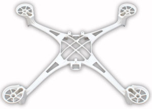 Traxxas Main frame (white)  1.6x5mm BCS (self-tapping) (4)