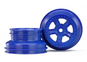 Traxxas Wheels, (2) Sct Blue, Beadlock