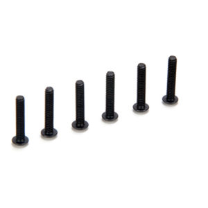 Losi 4-40 x 5/8inch Flat Head Screw (6) - LOSA6283