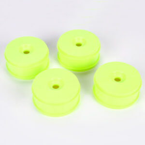 1/8 Buggy Dish Wheel, Yellow (4): 8IGHT Buggy 3.0