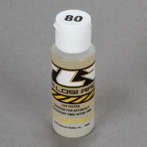 Silicone Shock Oil, 80 Wt, 2oz