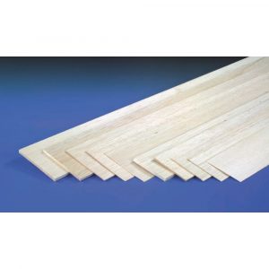 2.5mm 1mx100mm Sheet Balsa