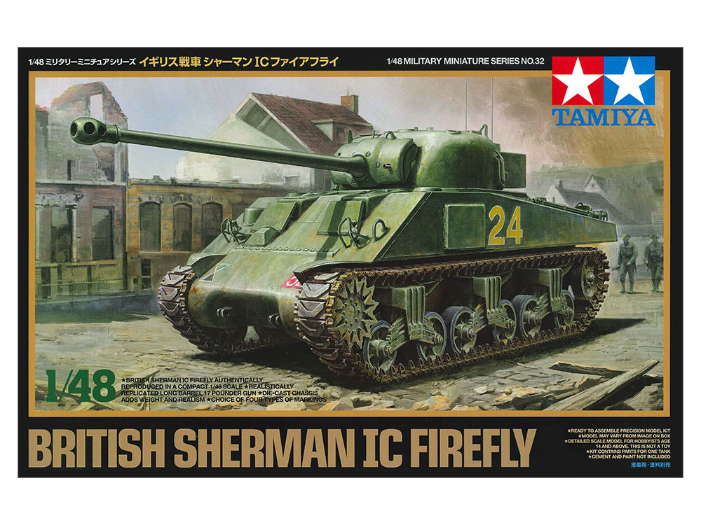 TAMIYA BRITISH SHERMAN IC FIREFLY 1/48 32532