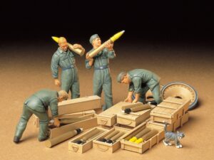 Tamiya German Tank Ammo-Loading Crew 1/35 35188