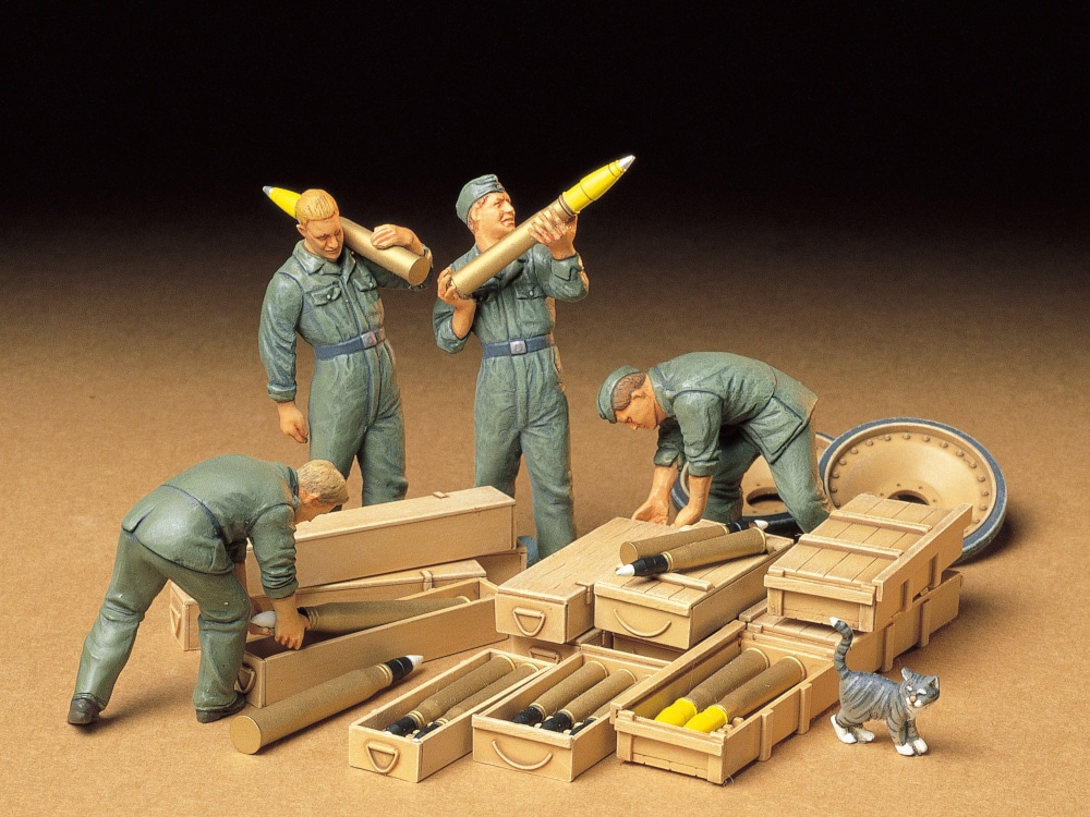 Tamiya German Tank Ammo-Loading Crew 1/35 35188